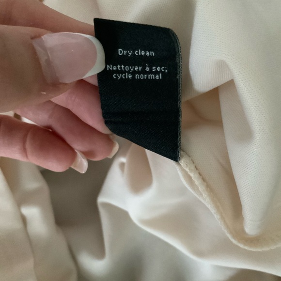 Vintage 90’S JESSICA Tule Cream Off White Midi Dress Womens Size 12 BRAND NEW - Picture 5 of 16